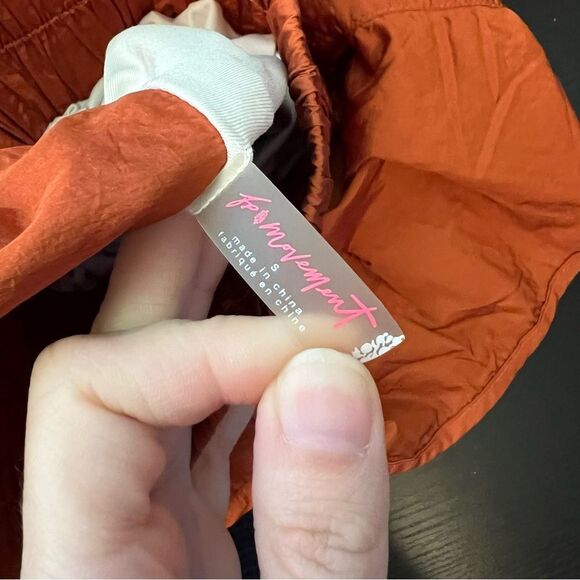 ✨ FP Movement by Free People The Way Home Shorts - Red Orange Small - Picture 6 of 8